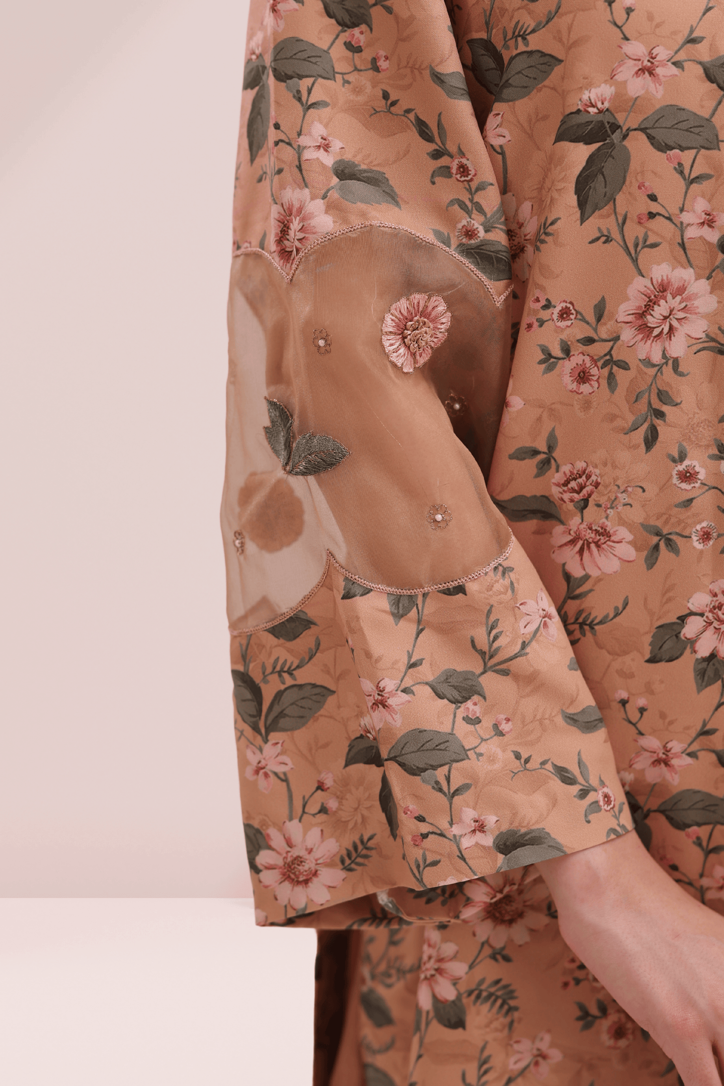 Amber Bloom Kurta Set