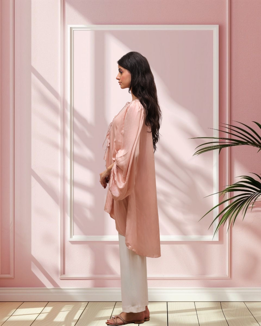 Peach Blush Tunic
