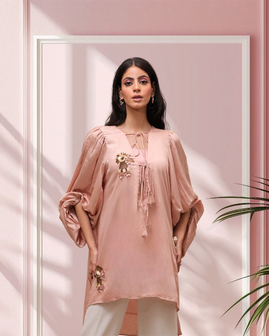 Peach Blush Tunic