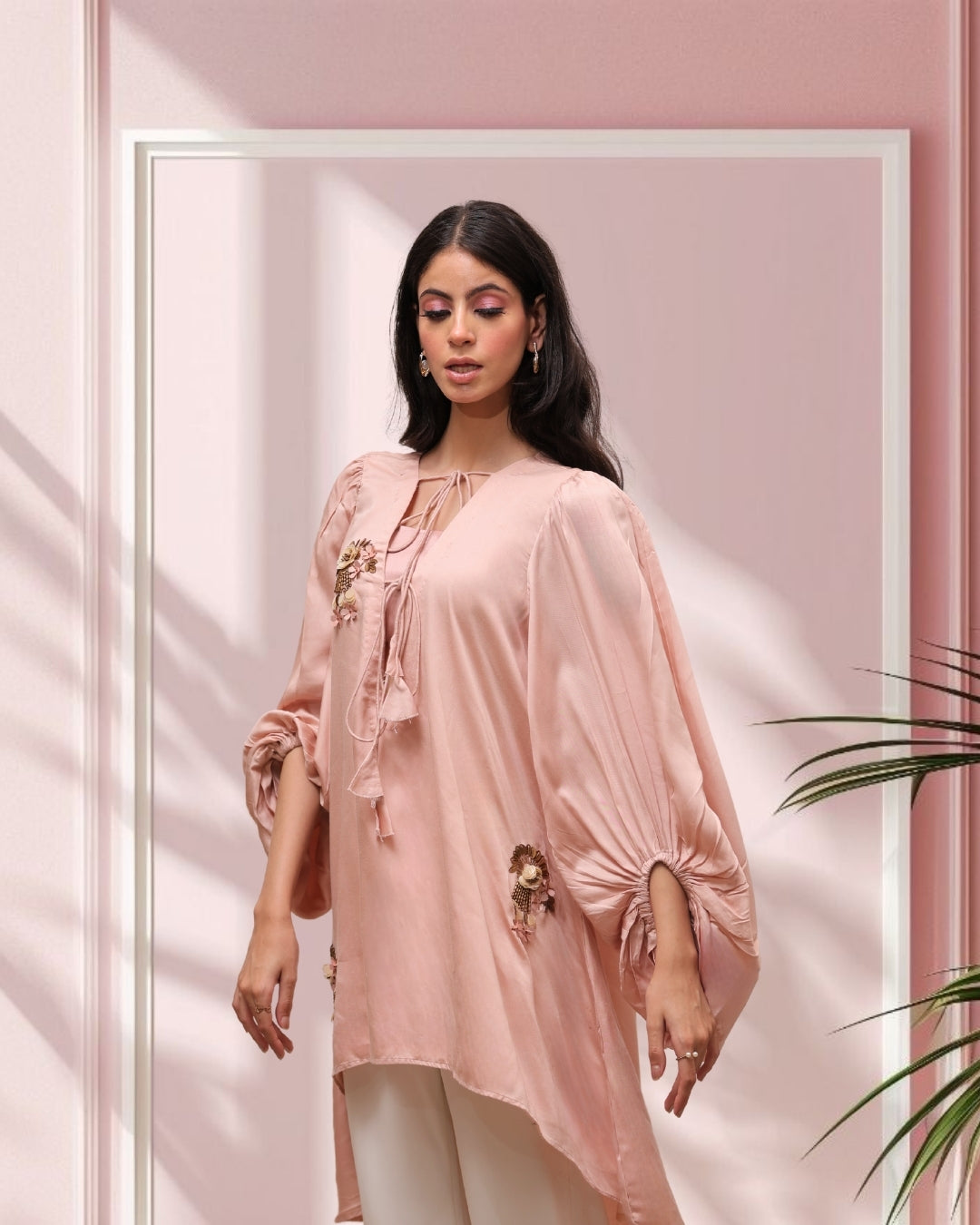 Peach Blush Tunic