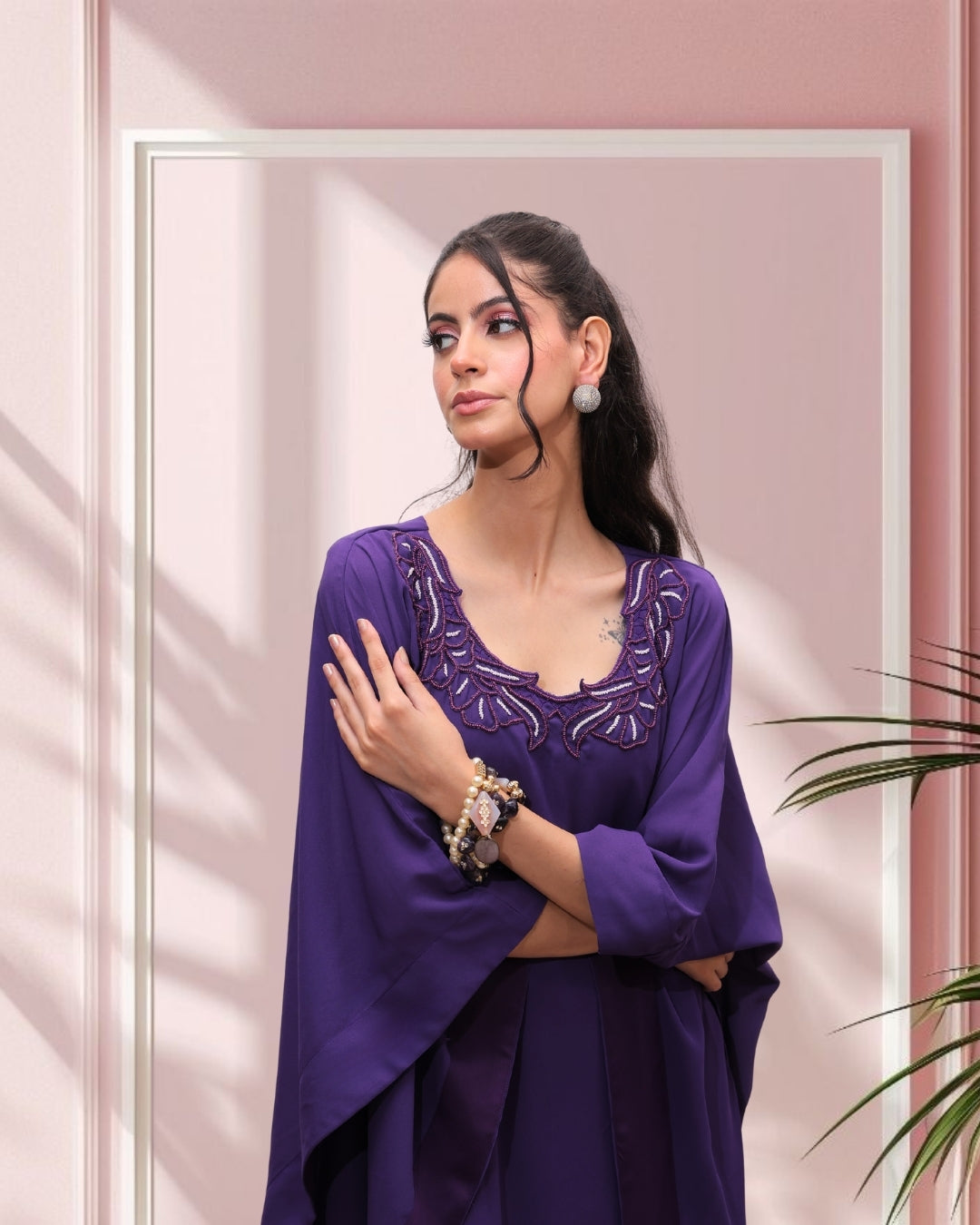 Mulberry Kaftan Set