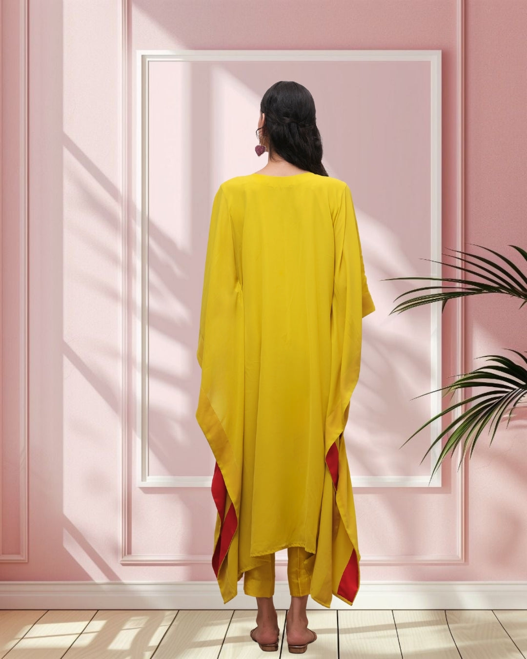Lime Zest Kaftan Set