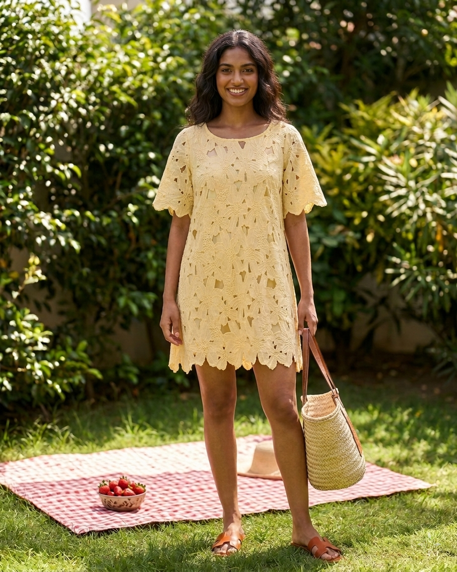 Buttercup Garden Dress