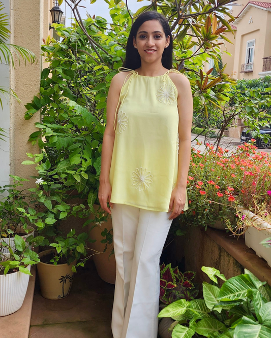 Daisy lime Tunic